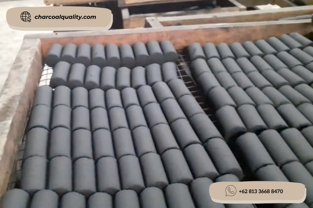 Export of Coconut Charcoal Briquettes from Indonesia to Colombia